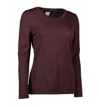 Seven Seas the knit dame S640 bordeaux melange str 3XL - 1