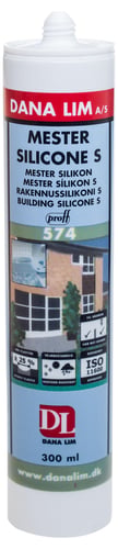 Mestersilicone S574 Sort 300 ml. - 1