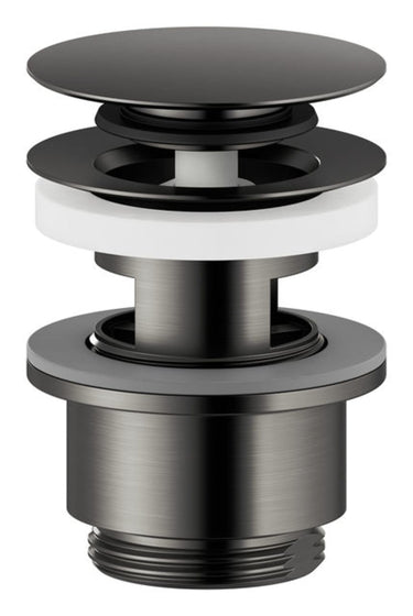Damixa bundventil komplet Ø63mm click bør grafit (PVD) - 1