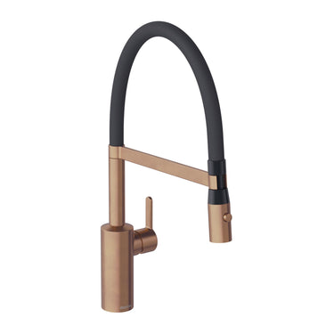 Damixa Silhouet Pro køkkenarmatur 223mm flex tud bør kobber - 1