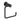 Damixa toiletpapirholder mat sort - 2
