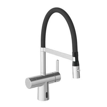 Damixa Silhouet Touchless Pro køkkenarmatur 223mm m/flex tud forkromet - 1