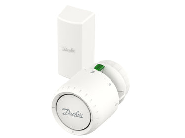 Danfoss Aveo RA standardtermostat snapmontage med fjernføler 2 m - 1