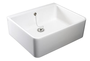 Gustavsberg rengøringsvask 6322-99 med overløb hvid - 1