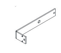 Beslag f skinneholder 2-60x10 - 1