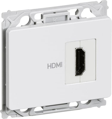 LK OPUS 66 HDMI-udtag passivt 1 modul hvid - 1