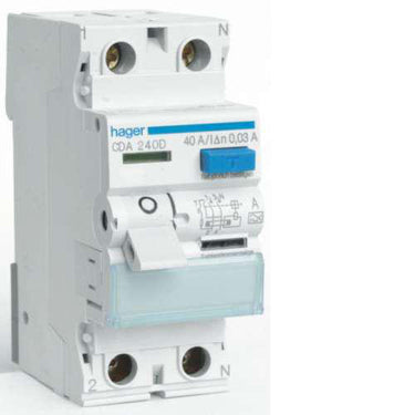 HPFI afbryder 2P 40A/30mA - 1