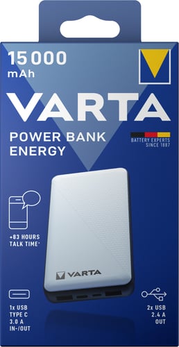 Varta Powerbank Energy 15.000mAh - 1