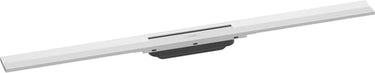 hansgrohe RainDrain Flex kappesæt til flise bruseafløb 900 mm fri mont./kan afkortes mat hvid - 1