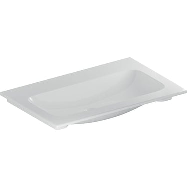 Geberit Icon håndvask 750 x 480 x 130 mm hvid porcelæn - 1