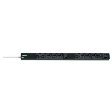powerpanel basic Vertikal 230V/16A 20xC13+2xC19 med 3m ledning sort - 1