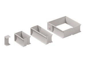 Kabelring monteret 19" (10STK) 4X10 - 1
