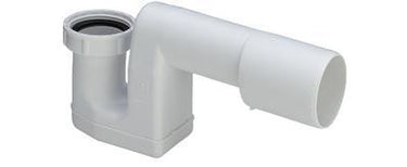 Viega vandlås 1 1/2" x 40/50 mm plast hvid - 1