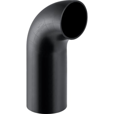 Geberit PEH bøjning 90° 125mm sort - 1