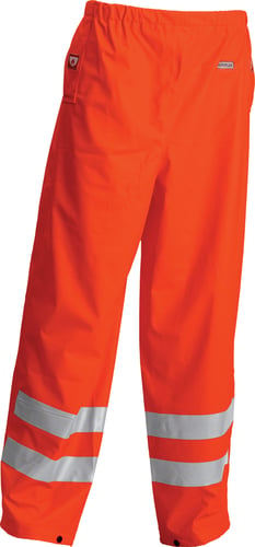 Regnbuks flammehæmmende Hi-Viz Microflex orange str XL - 1