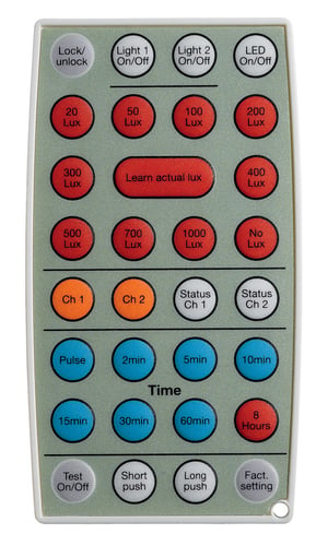 IR-FJERNBETJENING FOR IR-fjernbetjening for 41-700 41-701 41-720 41-721 og 41-771 - 1