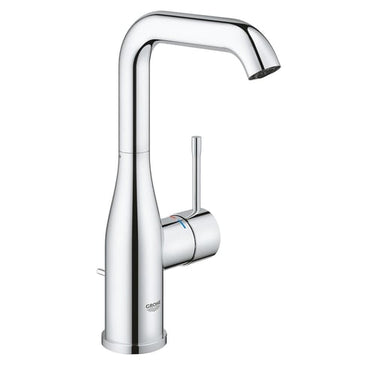 GROHE Essence etgrebs håndvaskarmatur 127 mm tud m/bv forkr messing - 1
