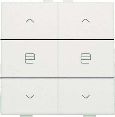 Motortryk dobbelt white NHC - 1