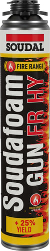 Soudal Soudafoam FR HY/Brandskum Gun 750 ml - 1