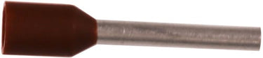 Isoleret terminalrør A0,14-8ETT 0,14mm² L8 Brun - 1