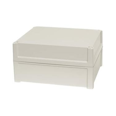 Kasse TEMPO 289 x 239 x 147 ABS gråt dæksel - 1
