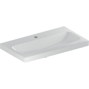 Geberit iCon Light håndvask 750 x 420 mm hvid porcelæn - 1