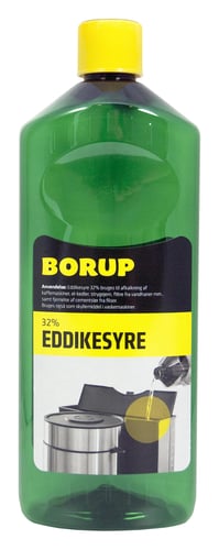 Eddikesyre 32% 1 liter - 1