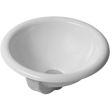 Duravit Architec håndvask t/indbyg rund hvid Ø400mm - 1