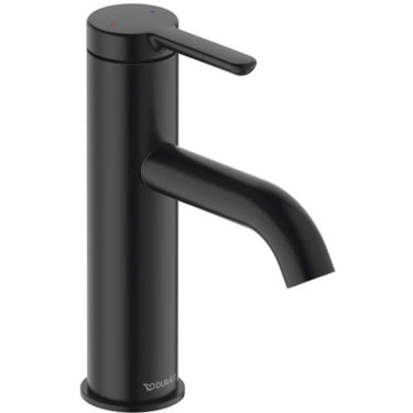 Duravit C.1 1-grebs håndvaskarmatur M sort mat - 1
