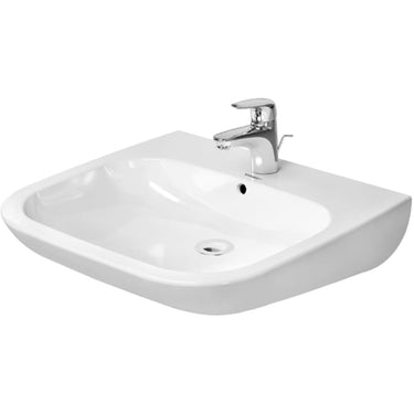 Duravit D-Code Vital håndvask 60 cm med overløb - 1