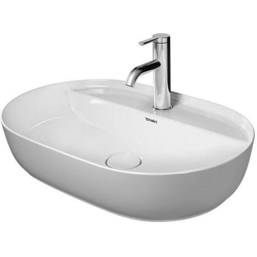 Duravit Luv Bowle hvid højglans 600mm m/hanehul - 1