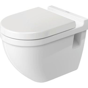 Duravit Starck 3 Comfort vægmonteret toilet med WonderGliss - 1