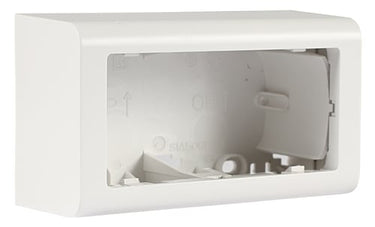 FUGA underlag Softline 2 modul vandret uden sprosse 49 mm dybde hvid - 1