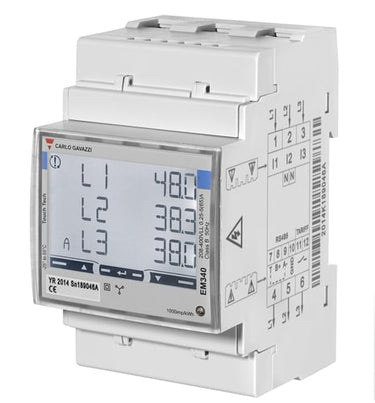 EL-måler 3-faset 65amp dir M-bus MID godkendt - 1