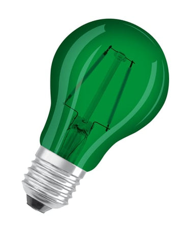 OSRAM LED STAR DECO standard 4W/grøn (15W) E27 (45 lm) - 1