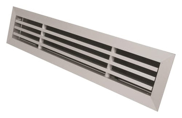 NilAir Elegance indblæsningsgitter sølvalukseret aluminium 500 x 50 mm - 1