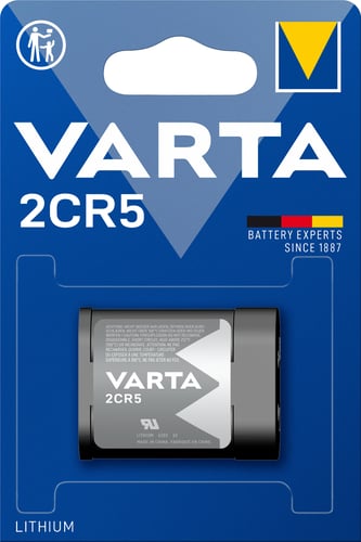 Varta batteri PROFESSIONAL LITHIUM 2CR5 1-STK - 1