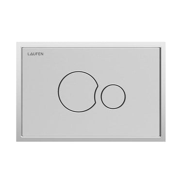 LAUFEN LIS betjeningsplade Duo AW106 matkrom - 1