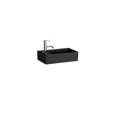 LAUFEN Kartell By LAUFEN asymmetrisk håndvask 46 x 28 cm sort - 1