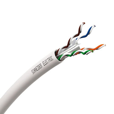 ACTASSI uskærmet datakabel Cat.6 U/UTP 4P CL-C 250MHz 100M boks Dca hvid separationsklasse B - 1