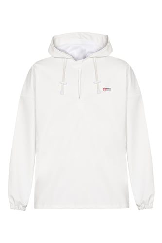 Lyngsøe regnanorak PU LR70 hvid str M - 1