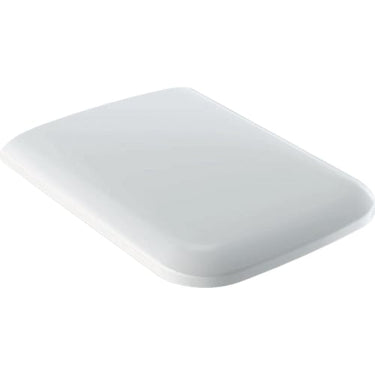 Geberit Icon Square toiletsæde m/låg 365x450x45mm duroplast hvid - 1