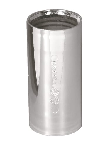 Purus muffe 32 x 84 mm forkromet PP/TPE - 1