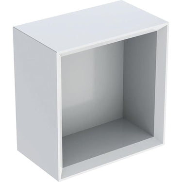 Geberit Icon vægskab 225 x 132 x 235 mm hvid højkomprimeret trelags-spånplade lakeret blankpoleret - 1