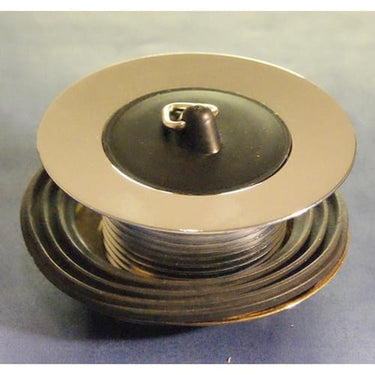 Viega bundventil t/badekar 1 1/4" x 42 mm messing forkromet - 1