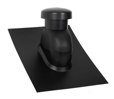 Sabetoflex ventilationshætte 5-45° Ø200 sort ABS - 1