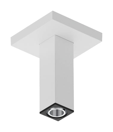 hansgrohe loftbefæstigelse E 10 cm 1/2" mat hvid - 1