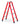 Wienerstige glasfiber/alu 2x8 trin 2,46 m - 2