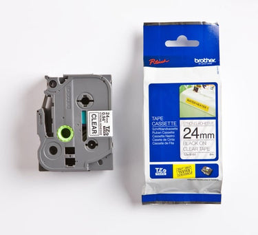 Tape Brother sort/klar TZE S151 24 mm - 1