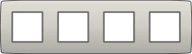 Ramme 4-modul Original light grey - 1